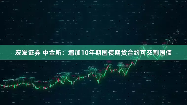 宏发证券 中金所：增加10年期国债期货合约可交割国债